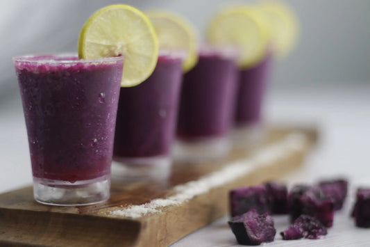 Jamun Shots with Lemon and Salt