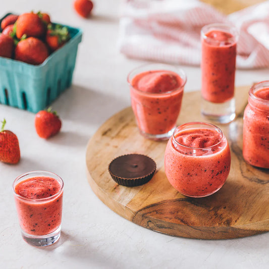 Tangy and Delicious Strawberry Shots