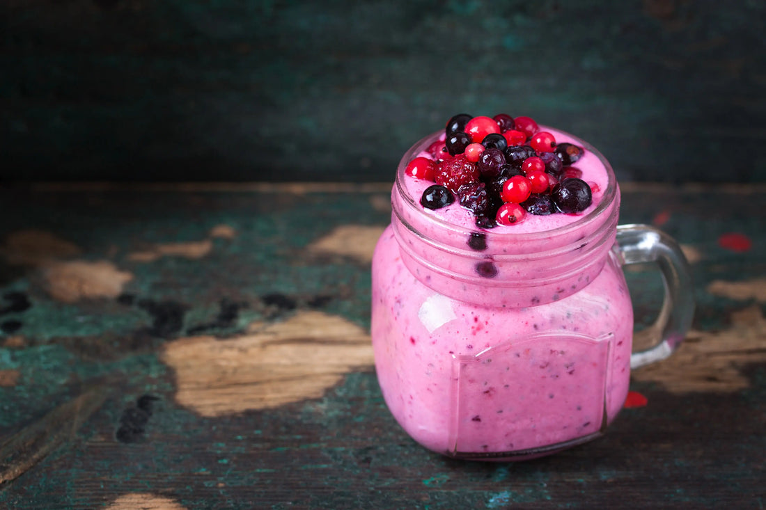Create the Perfect Mixed Berry Milkshake
