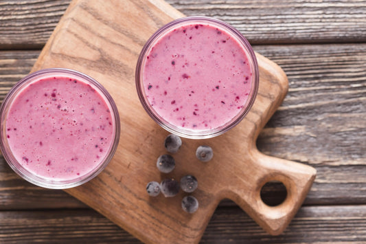 Best Blueberry Milkshake You'll Ever Taste
