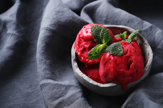 Healthy and delicious Mixed Berry Sorbet