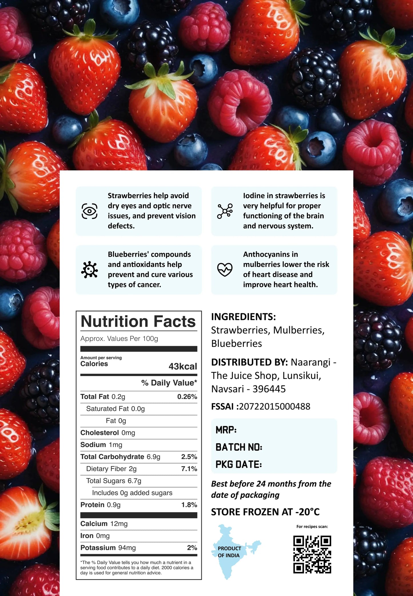 Frozen Mixed Berries